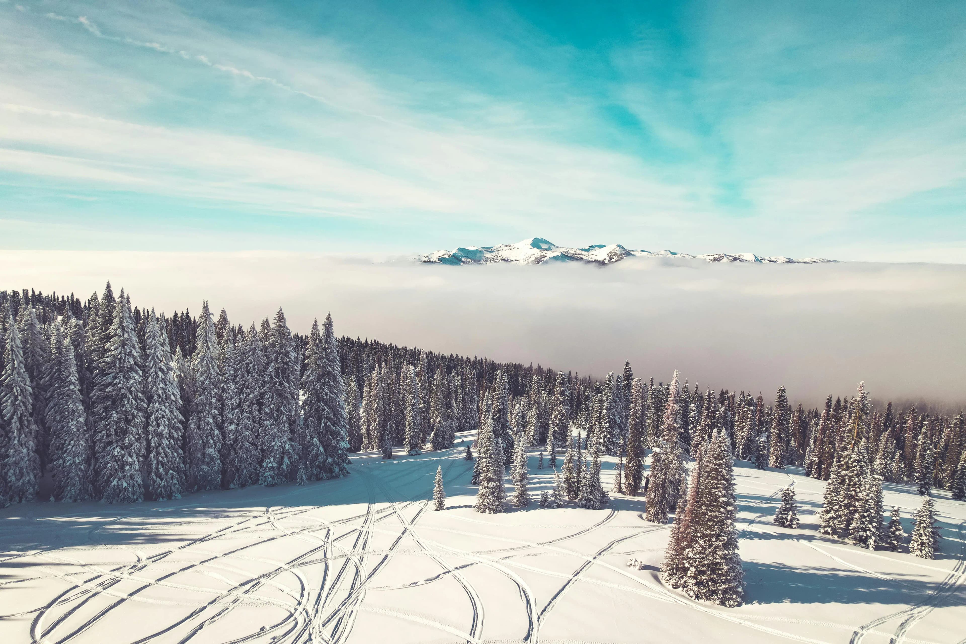 Eagle and Vail mountain scenery
