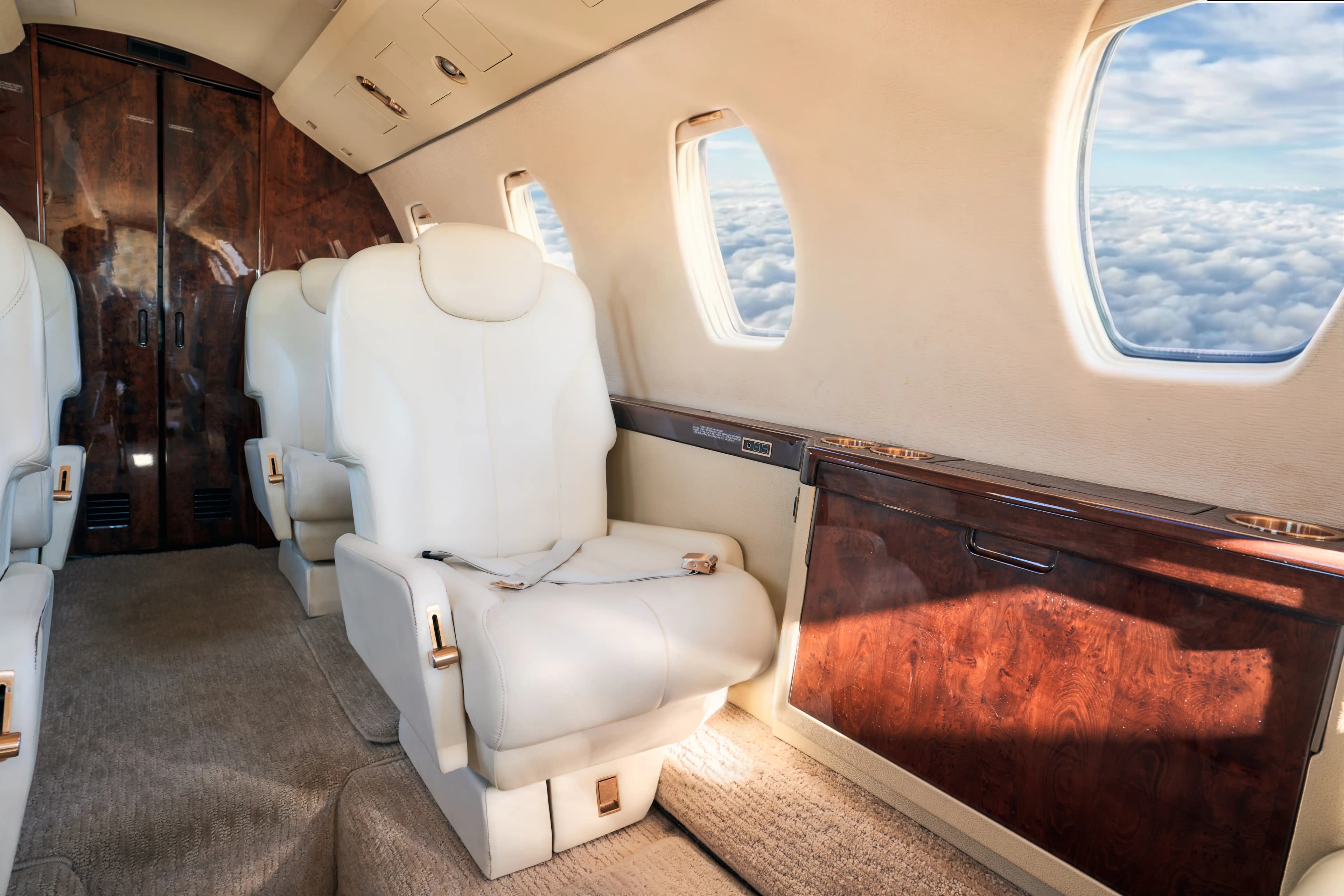 Citation 650 seat detail