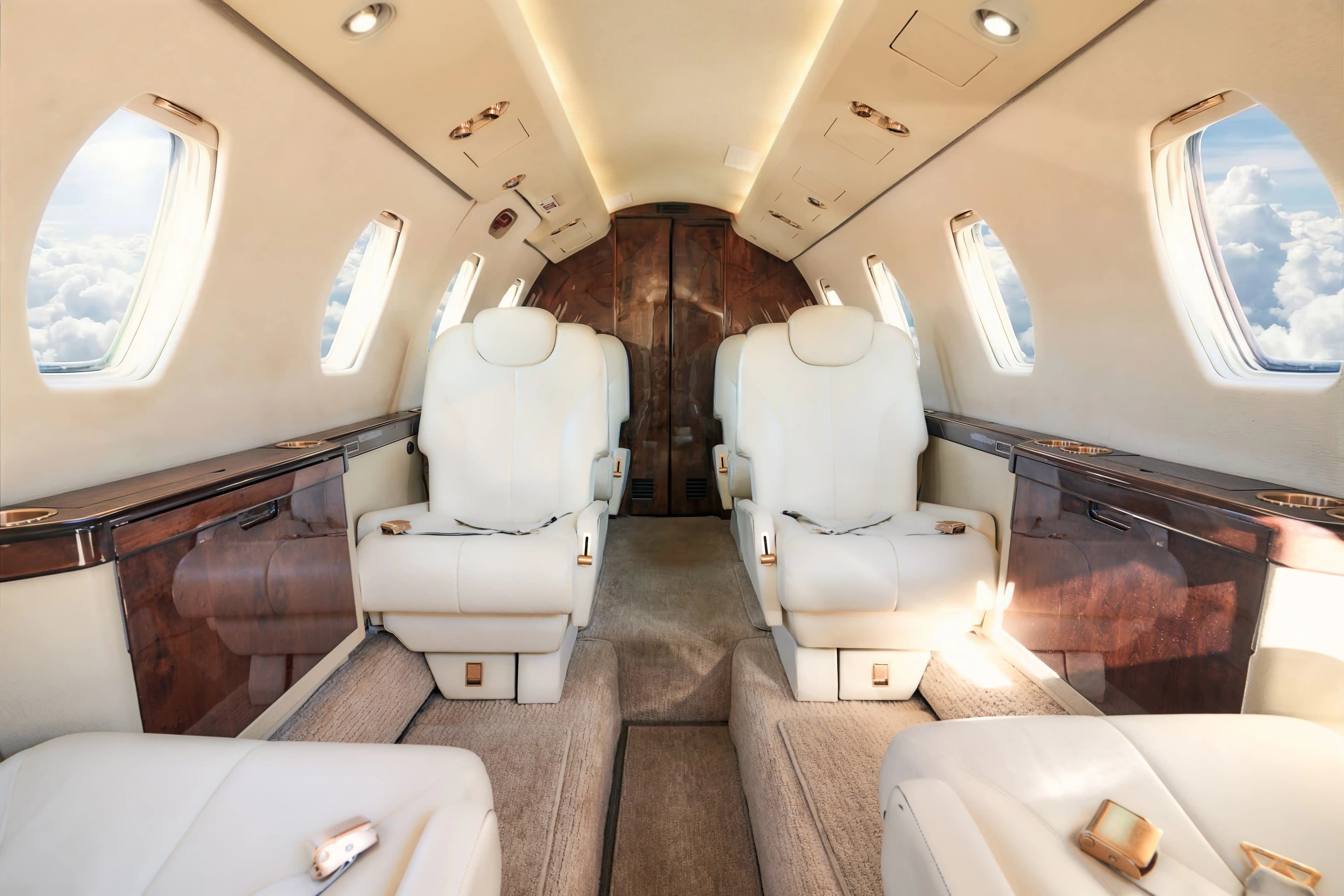Citation VII interior cabin