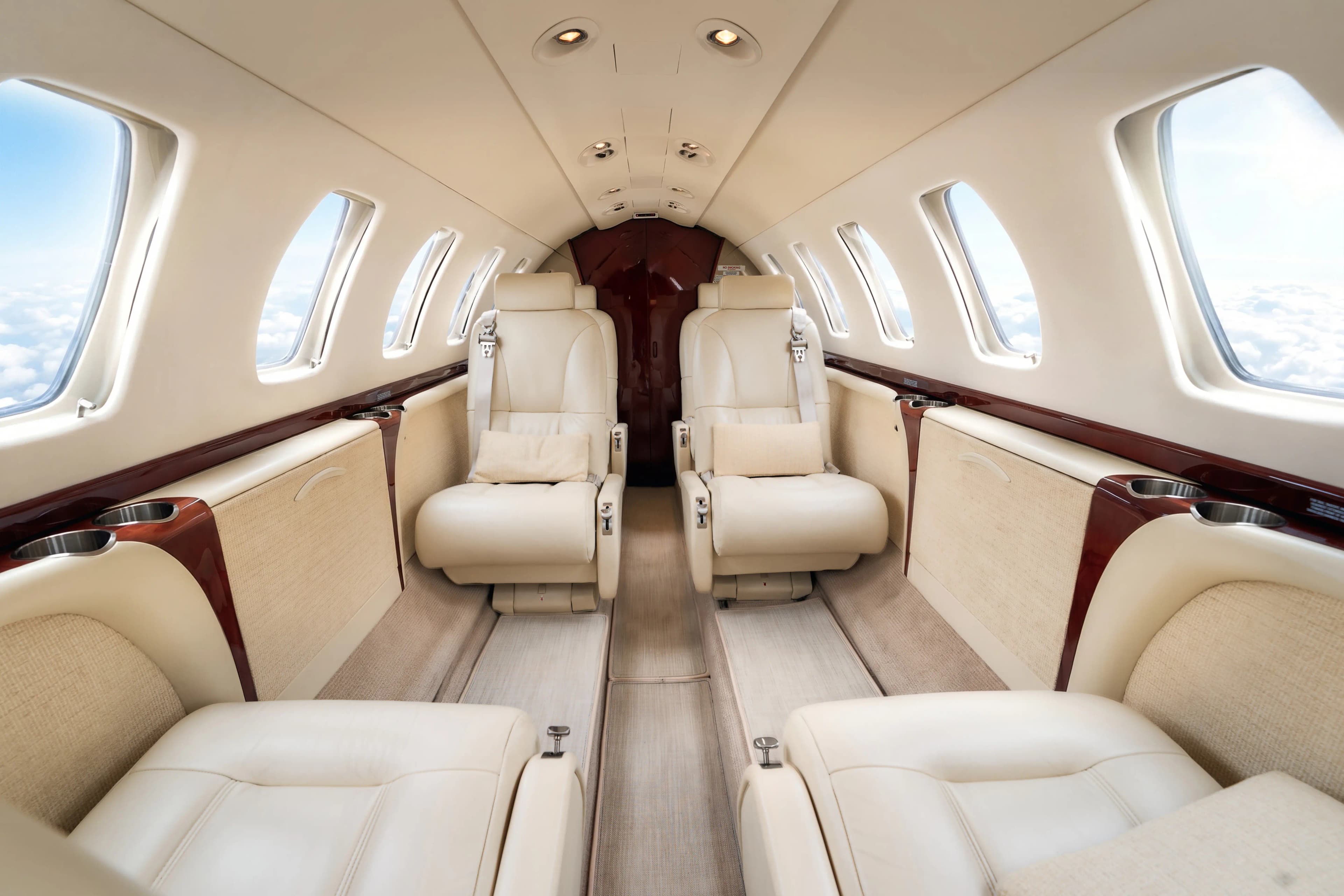 Citation CJ3 interior cabin