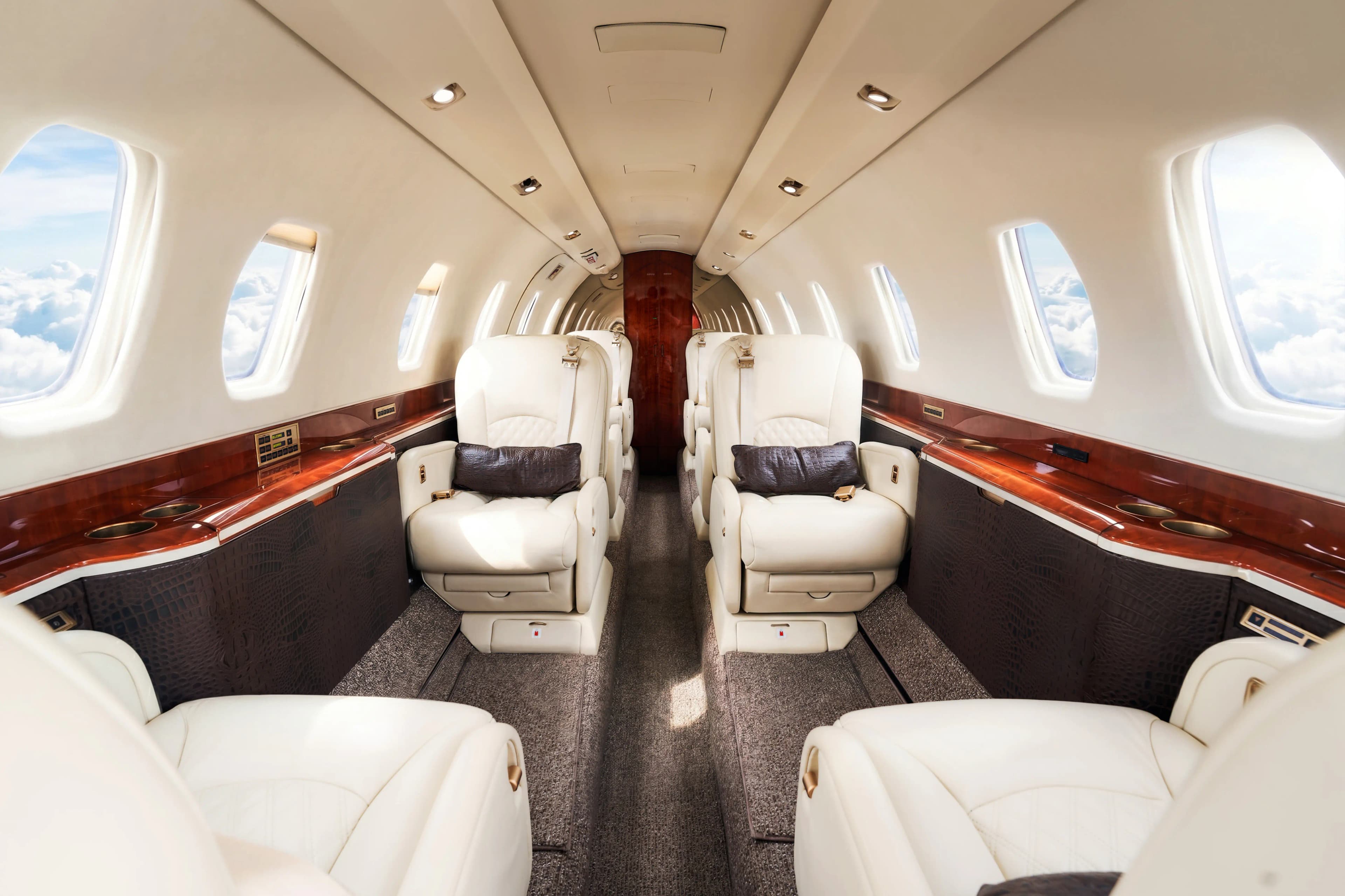 Citation X interior cabin