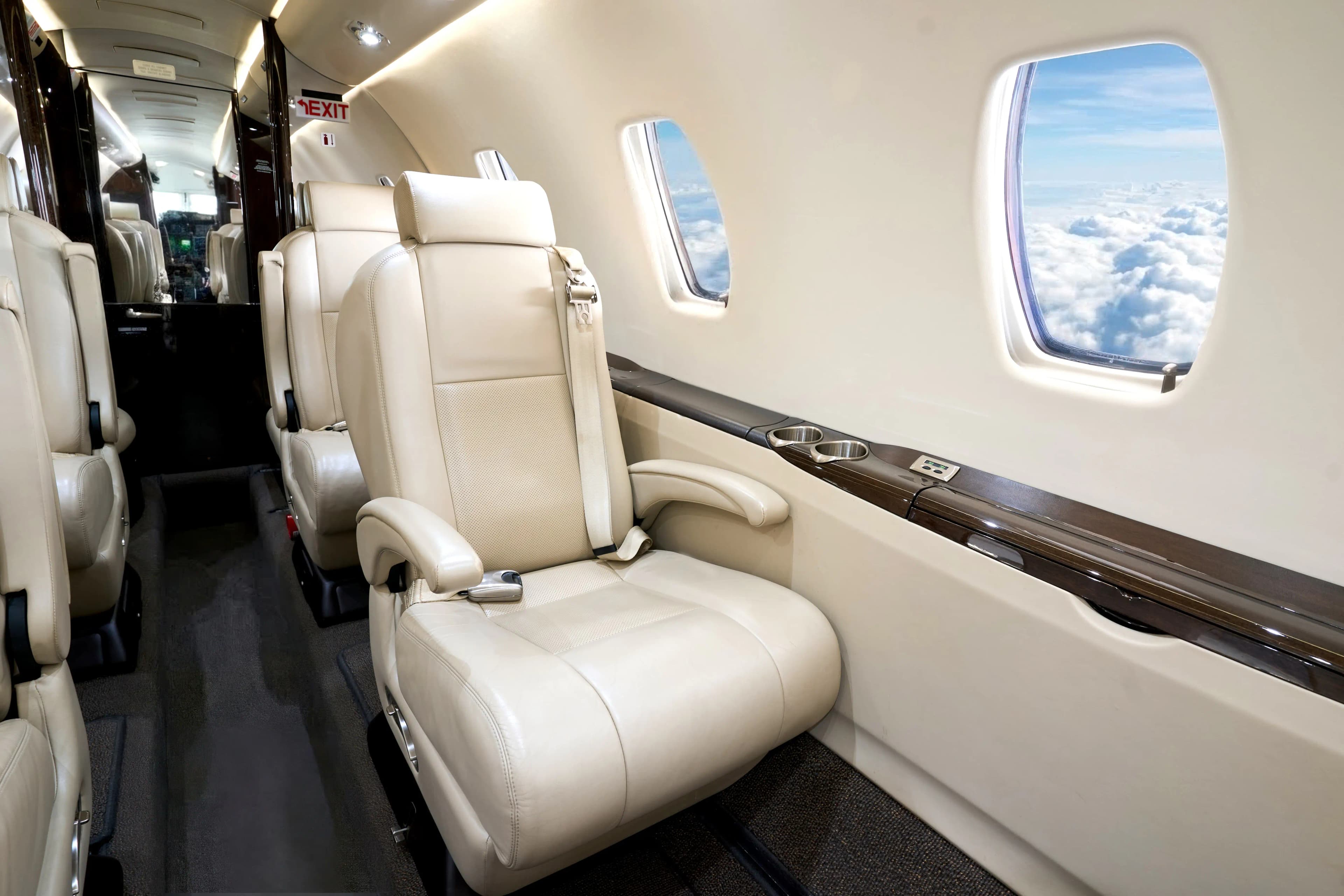 Citation XLS right seat